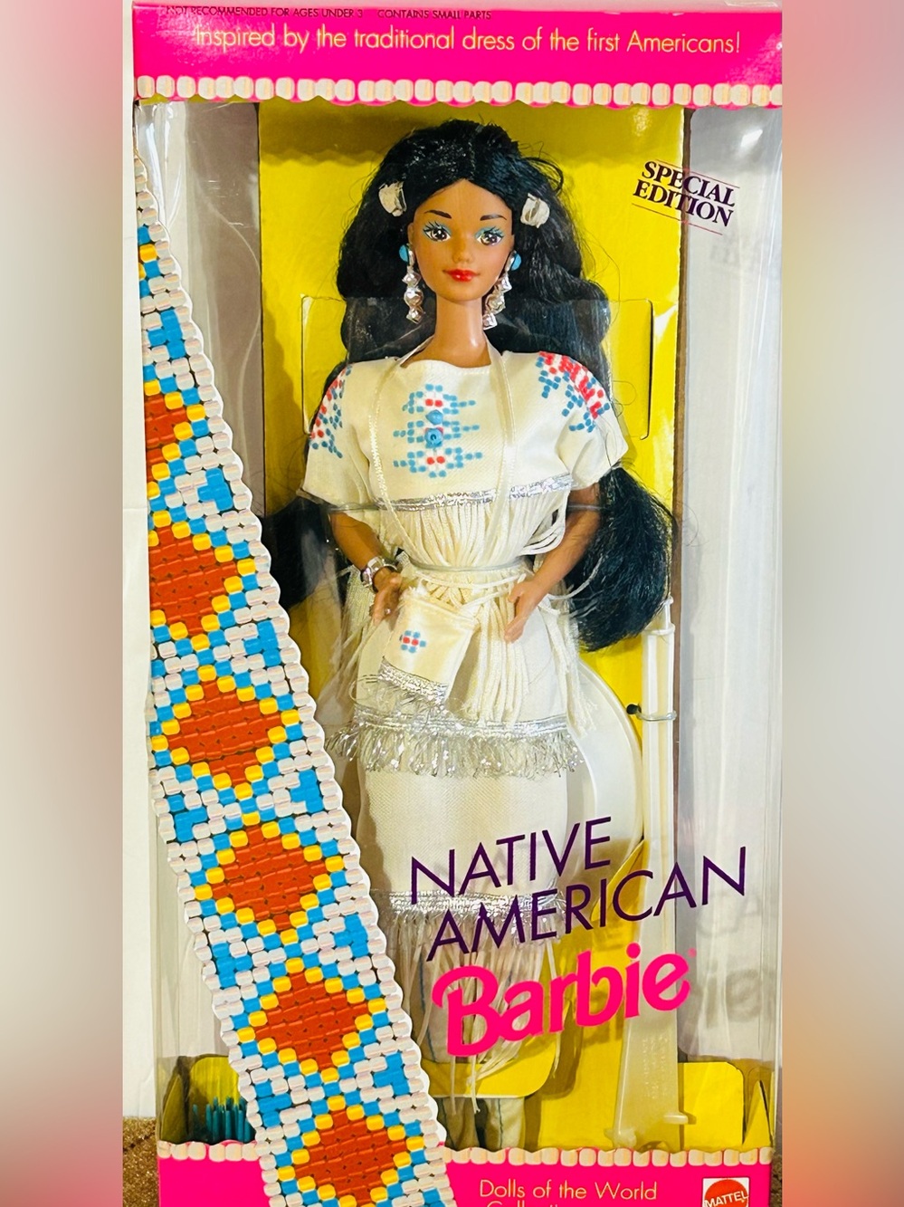 Mattel Native  American Barbie 1992 Dolls of the World 1753 Special Edition